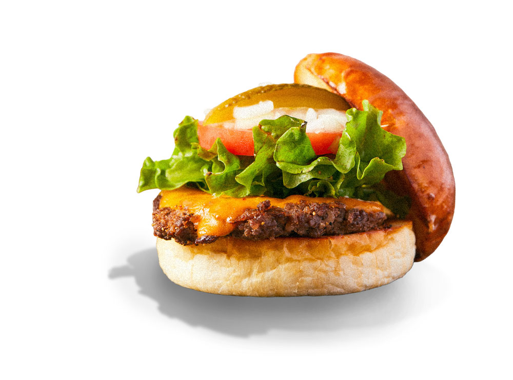 さつまいもバーガー